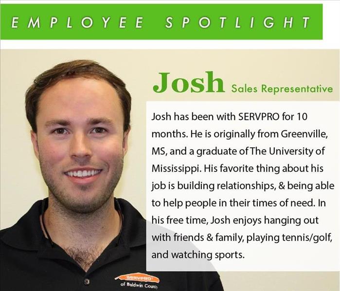Employee Spotlight: Josh, male employee